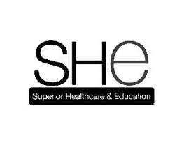 SHE SUPERIOR HEALTHCARE & EDUCATION trademark