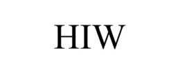 HIW trademark