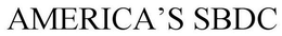 AMERICA'S SBDC trademark
