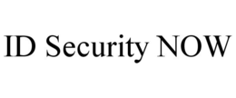 ID SECURITY NOW trademark