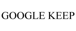 GOOGLE KEEP trademark