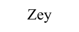 ZEY trademark