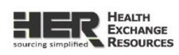 HER HEALTH EXCHANGE RESOURCES SOURCING SIMPLIFIED trademark