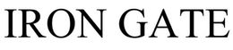 IRON GATE trademark