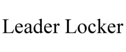 LEADER LOCKER trademark