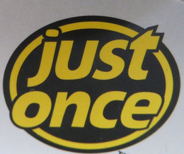 JUST ONCE trademark