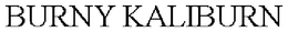 BURNY KALIBURN trademark