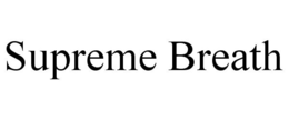 SUPREME BREATH trademark