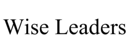WISE LEADERS trademark