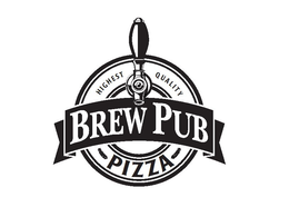 BREW PUB PIZZA HIGHEST QUALITY trademark