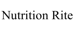 NUTRITION RITE trademark