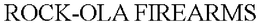 ROCK-OLA FIREARMS trademark