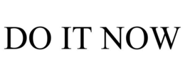 DO IT NOW trademark