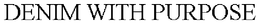 DENIM WITH PURPOSE trademark