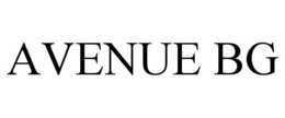 AVENUE BG trademark