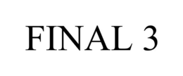 FINAL 3 trademark
