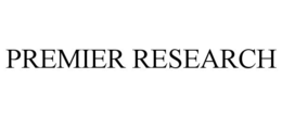 PREMIER RESEARCH trademark