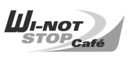 WI-NOT STOP CAFÉ trademark