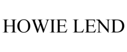 HOWIE LEND trademark