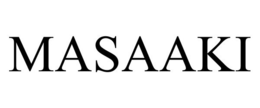 MASAAKI trademark