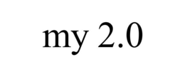 MY 2.0 trademark
