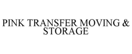 PINK TRANSFER MOVING & STORAGE trademark