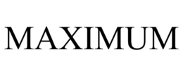 MAXIMUM trademark