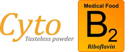 CYTO TASTELESS POWDER MEDICAL FOOD B2 RIBOFLAVIN trademark
