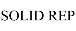 SOLID REP trademark