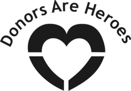 DONORS ARE HEROES trademark