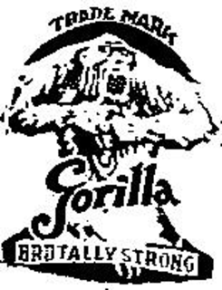 GORILLA SHOE BRUTALLY STRONG trademark