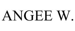 ANGEE W. trademark