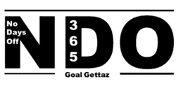 NDO NO DAYS OFF 365 GOAL GETTAZ trademark