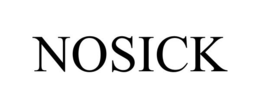 NOSICK trademark