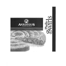 AKROPOLIS PASTRIES PHYLLO SWIRLS trademark