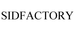 SIDFACTORY trademark
