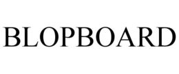 BLOPBOARD trademark