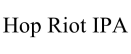 HOP RIOT IPA trademark