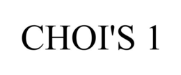 CHOI'S 1 trademark