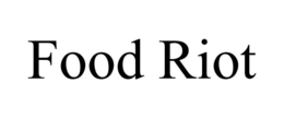 FOOD RIOT trademark