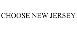 CHOOSE NEW JERSEY trademark