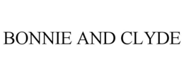 BONNIE AND CLYDE trademark