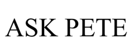 ASK PETE trademark