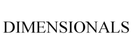 DIMENSIONALS trademark
