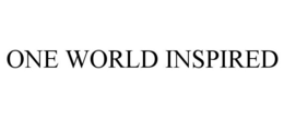 ONE WORLD INSPIRED trademark