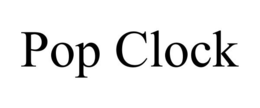 POP CLOCK trademark