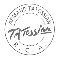 ARMAND TATOSSIAN TATOSSIAN R. C. A. trademark