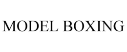 MODEL BOXING trademark