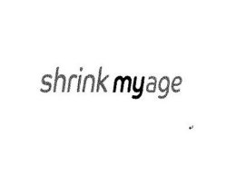 SHRINK MY AGE trademark