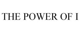 THE POWER OF I trademark